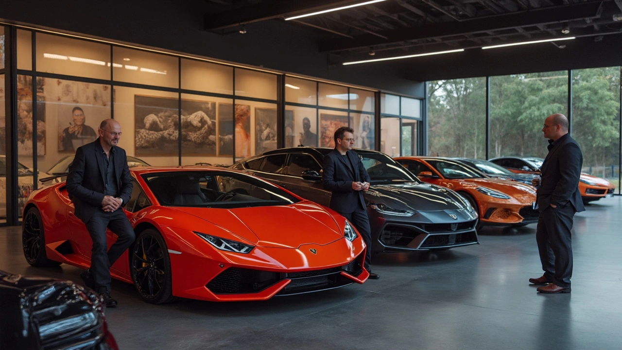 Kdo si u nás kupuje Lamborghini