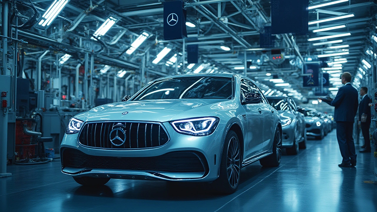Kde se dnes Mercedes vyrábí? Továrny a globální značka
