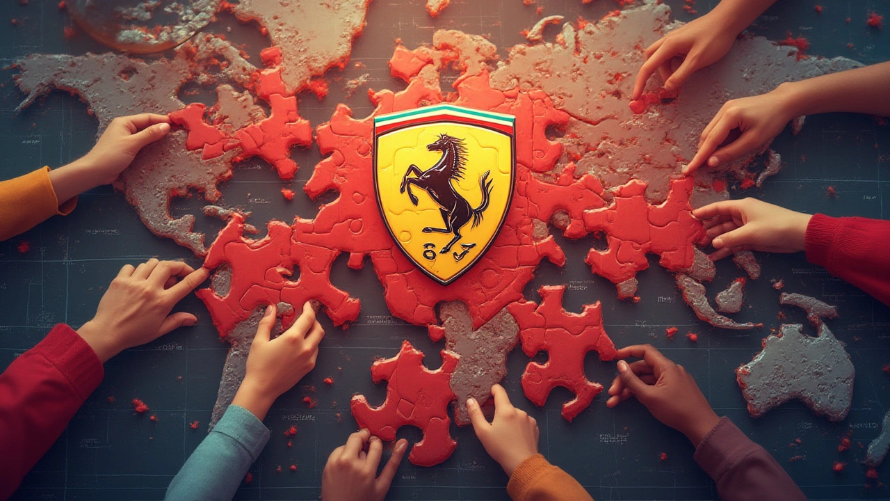 Proč vlastnictví Ferrari znamená víc než čísla na burze