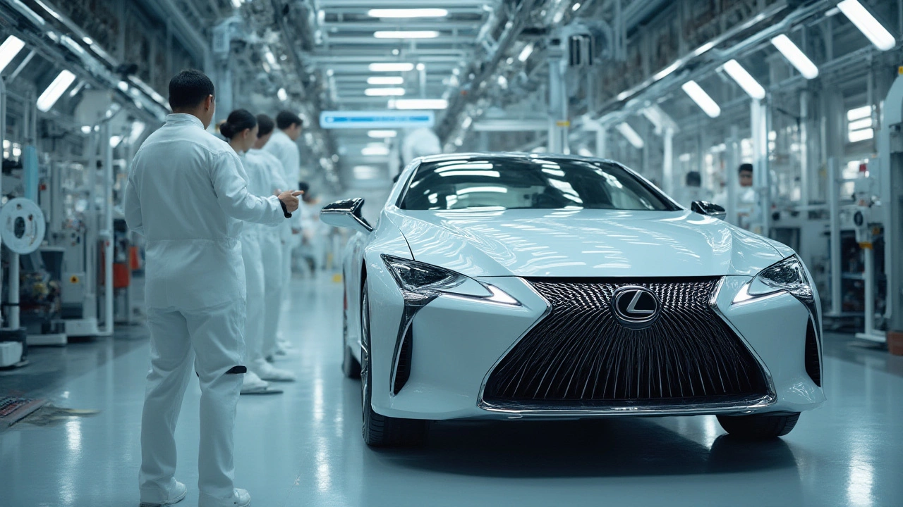 Kdo skutečně vyrábí auta Lexus: vše o původu a výrobě luxusních vozů