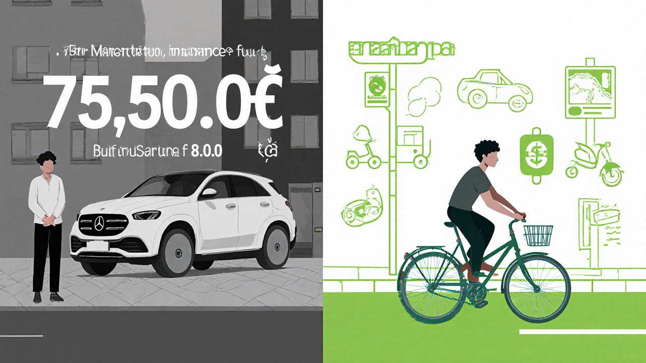 Porovnání nákladů na auto a alternativní dopravu v Brně.