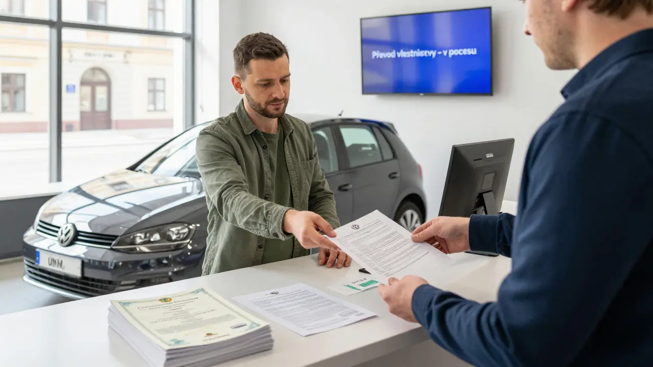 Kolik stojí změna vlastníka vozidla u Volkswagenu v Česku v roce 2025